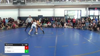 85 lbs Round Of 16 - Owen Cash, Bronco Wrestling Club vs Robert Glaze, Team Hammer House