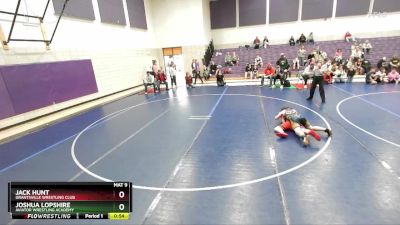 145 lbs Semifinal - Jack Hunt, Grantsville Wrestling Club vs Joshua Lopshire, Aviator Wrestling Academy