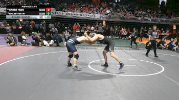 6A 157 lbs Champ. Round 1 - Kaleb Smith, San Antonio Johnson vs Kaden Hess, Northwest Nelson