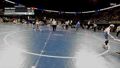 55 lbs Consy 1 - Grady Sidlo, Owen J. Roberts vs Colton Hite, Altoona