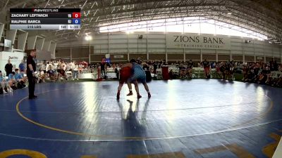 215 lbs Zachary Leftwich, Virginia vs Ralphie Barca, New Jersey