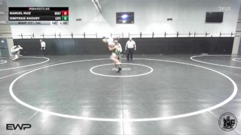 144 lbs Champ. Round 1 - Manuel Ruiz, Monterey vs Dimitrius Khoury, Capuchino