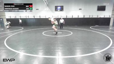 144 lbs Champ. Round 1 - Manuel Ruiz, Monterey vs Dimitrius Khoury, Capuchino