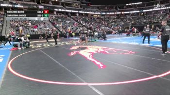 G115-4A Cons. Round 1 - Ashlynn Davis, Calhan High School Girls vs Christina Lopez, Sedgwick County/Fleming Girls Girls