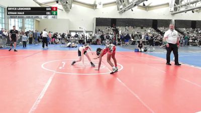 100-H lbs 5th Place - Bryce LeMonier, Savage Wrestling Academy vs Ethan Hale, Collingswood