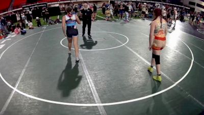 165-166 lbs Champ. Round 1 - Kinsley Prather, Idaho vs Alexandra Zimmerer, Colorado