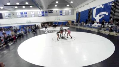 140 lbs Cons. Round 2 - Sophia Zhilinsky, El Camino Real Charter vs Sara Garcia, Murrieta Mesa