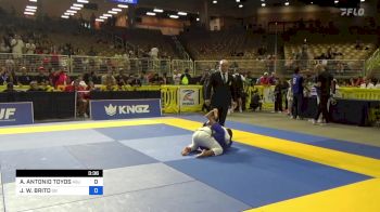 ANDRES ANTONIO TOYOS vs JAGGER W. BRITO 2024 Pan Kids Jiu-Jitsu IBJJF Championship