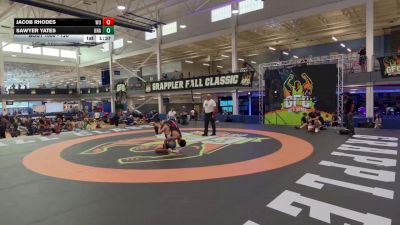120 lbs Cons. Round 4 - Jacob Rhodes, Wrestling University vs Sawyer Yates, Unattached