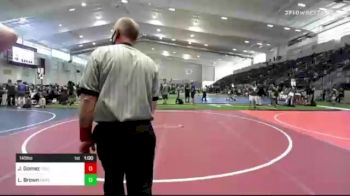 145 lbs Consi Of 4 - Janelle Gomez, Fight Syndicate vs Leah Brown, Unattached