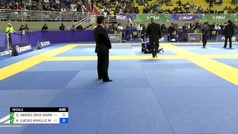 DAVI ABRÃO DIAS BARBOSA vs KEVEN LUCAS ARAÚJO MENDES 2024 Brasileiro Jiu-Jitsu IBJJF