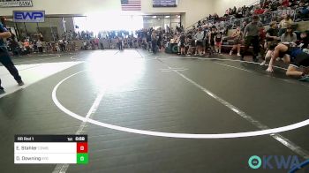 132 lbs Rr Rnd 1 - Eli Stahler, Cowboy Wrestling Club vs Daxton Downing, Kansas Young Guns