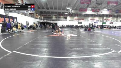 138 lbs Champ. Round 1 - Ruth Jimenez, University Of The Cumberlands vs Jacinda Espinosa, Lindenwood University