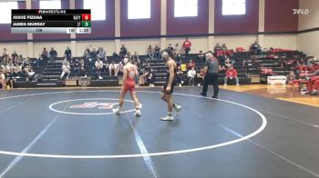 126 lbs Round 3 (3 Team) - James Murray, Lake Travis vs Josue Pizana, Katy