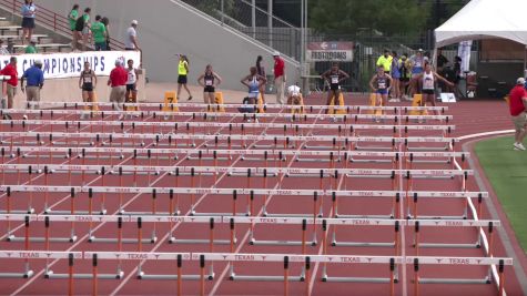 High School Girls' 100m Hurdles 4A, Finals 1