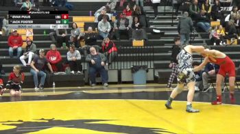 132 lbs 2nd Place Match - Jack Foster, Xavier, Cedar Rapids vs Evan Pulis, Linn-Mar