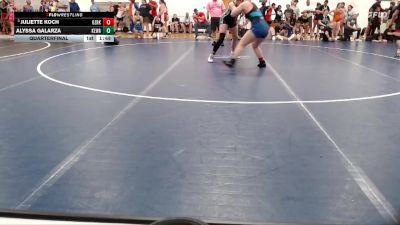 141-157 lbs Quarterfinal - Juliette Koch, Premier Wrestling Center vs Alyssa Galarza, Aurora (East Aurora)