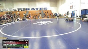 157 lbs Placement Matches (16 Team) - Ikaika Madayag, Santa Rosa Junior College vs Demarcus Turner, Modesto Junior College