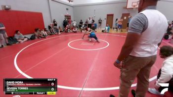 142 lbs Round 3 (8 Team) - David Mora, Panhandle Regional Training Center vs Severn Torres, 208 Elite