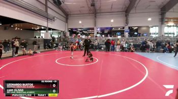 61 lbs Cons. Round 2 - Leonardo Bustos, Nolfpack Wrestling Academy vs Liam Olivas, NXT Level Wrestling Academy