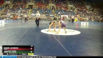 105 lbs Cons. Semi - Avarie Jacobson, Rugby vs Addison Yates, Harvey - Wells County