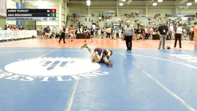152 lbs Round Of 64 - James Tildsley, MA vs Abai Beishembiev, VA