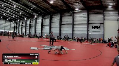 60 lbs Round 5 - Blair Halsted, Sebolt Wrestling Academy vs Kenadi Case, Barry County Grapplers Associa