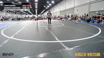 56 lbs Rr Rnd 3 - Jaxon Cardinal, SOTA Boys 12U vs Maverick Carruthers, Wyoming Underground