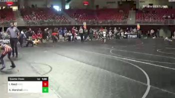 73 lbs Quarterfinal - Isiah Reed, Nebraska Wr Ac vs Akeilah Marshall, Avengers Wrestling