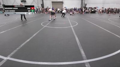 138 lbs Round 2 (6 Team) - Braeden Lazor, Spear WC vs Alex Gomez, BC Predators