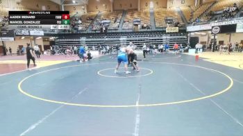 285 lbs Cons. Round 4 - Marcel Gonzalez, Pratt CC vs Aaden Menard, Fort Hays Tech Northwest