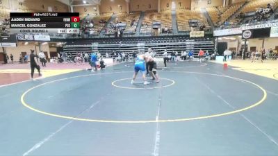 285 lbs Cons. Round 4 - Marcel Gonzalez, Pratt CC vs Aaden Menard, Fort Hays Tech Northwest