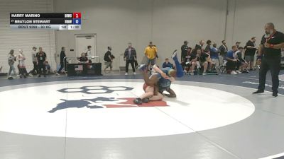 80 kg Cons. Rd Of 32 - Harry Marino, Dirty Den Wrestling Club / Meriden Youth Wrestling vs Braylon Stewart, B.R.A.W.L.