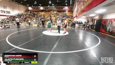 285 lbs Cons. Round 2 - Johnathan Harms, Powell vs Valentin Plancarte, Green River