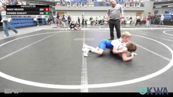 83 lbs Rr Rnd 4 - Macc Weaver, Grover Rains Wrestling Club vs Conner Garlett, Hennessey Takedown Club