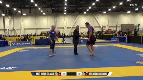 Ashk Nissan Farhoumand vs Eric Ruben Gilman 2024 World IBJJF Jiu-Jitsu No-Gi Championship