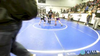 84 lbs Rr Rnd 2 - Charles Lucas, Vian Wrestling Club vs Keaton Chernisky, BAWC