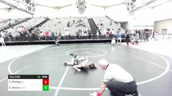 82-J lbs Final - Chase Phillips, Barn Brothers vs Gabe Benyo, Mat Assassins