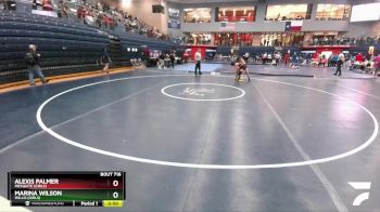 132 lbs Cons. Round 2 - Alexis Palmer, Mesquite (Girls) vs Marina Wilson, Willis (Girls)