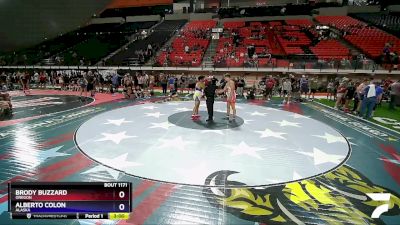 195 lbs Round 2 - Brody Buzzard, Oregon vs Alberto Colon, Alaska