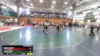 215 lbs Quarterfinal - Aidan Odom, Corona Del Sol vs Noah Bode, Vista Murrieta