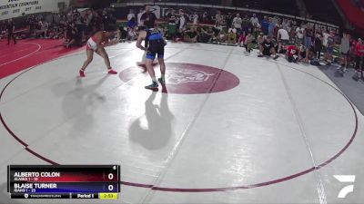 195 lbs Placement (16 Team) - Alberto Colon, Alaska 1 vs Blaise Turner, Idaho 1