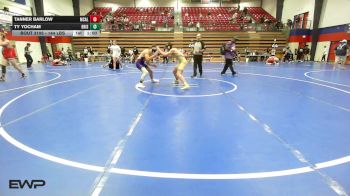 144 lbs 3rd Place - Tanner Barlow, Mcalester HS vs Ty Yocham, Bristow