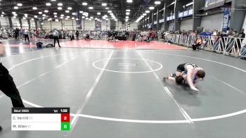 120 lbs Round Of 64 - Cecilia Verrilli, CT vs Maisa Allen, VT