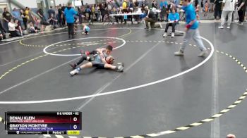 62 lbs Cons. Round 2 - Grayson McIntyre, Bethel Freestyle Wrestling Club vs Denali Klein, Marathon Wrestling Club