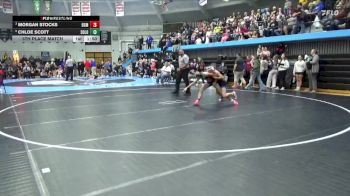 105 lbs 5th Place Match - Chloe Scott, Solon vs Morgan Stocks, BGM, Brooklyn