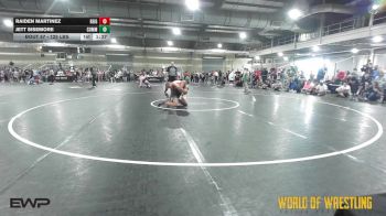 125 lbs Round Of 32 - Raiden Martinez, Reign WC vs Jett Sisemore, Commandos Wrestling Academy