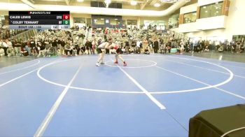 138 lbs Champ. Round 2 - Colby Tennant, West Field vs Caleb Lewis, Spanish Fork