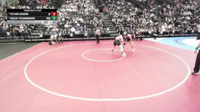 5A 215 lbs Quarterfinal - Kyler Olson, Spanish Fork vs Mack Youngberg, Viewmont