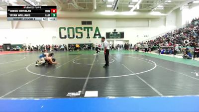 157 lbs Champ. Round 1 - Ryan Williams, Camarillo vs Diego Ornelas, Santa Paula